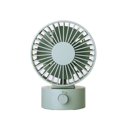 Ventilatore da Scrivania Silenzioso a 2 Pale – Mini USB