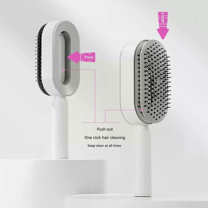 Spazzola Donna 3D per Crescita Capelli – Autopulente e Massaggiante