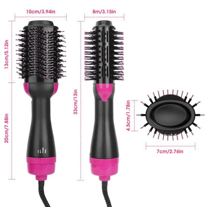 Spazzola Elettrica 4 in 1: Asciugacapelli, Volumizzante e Styler