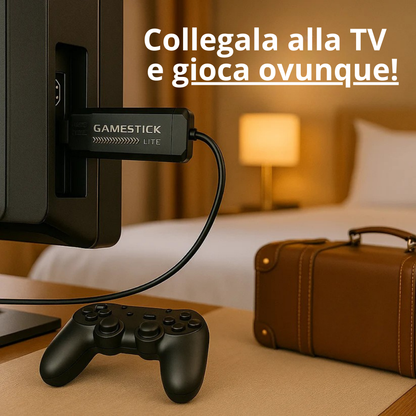 GameStick – Rivivi i Classici del Gaming + 2 Joystick GRATIS