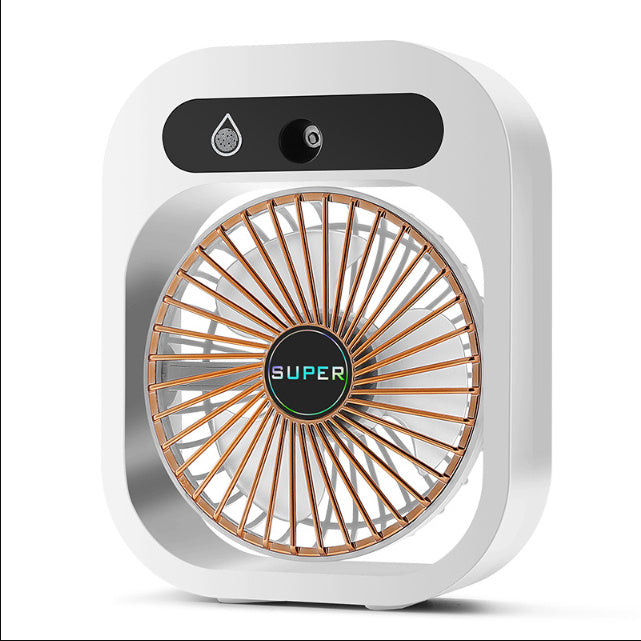 Ventilatore Portatile Rinfrescante USB con Nebulizzatore e Umidificatore
