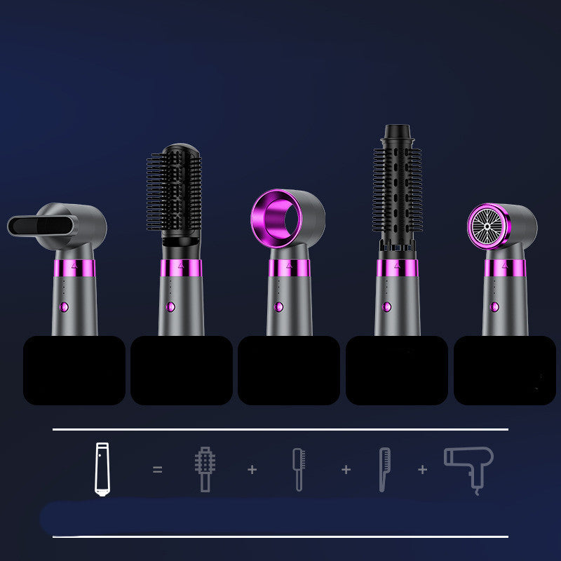 Hair Dryer 5 in 1 con Funzione Arricciacapelli Automatica
