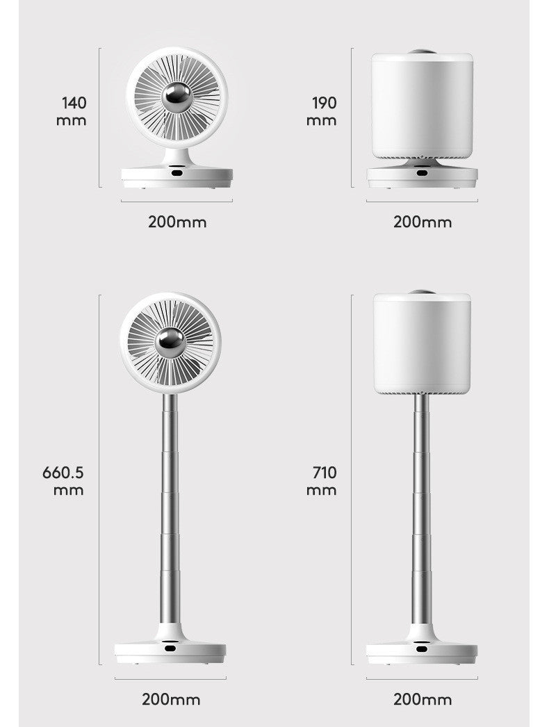 Ventilatore Verticale da Casa Silenzioso per Tavolo e Terra