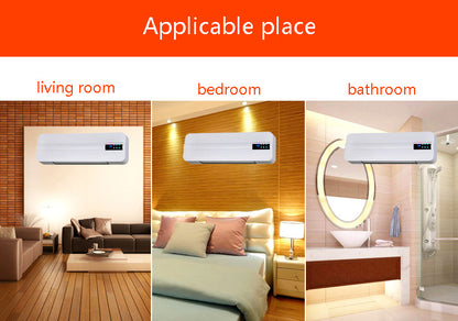 Termoventilatore da Parete Impermeabile per Bagno e Casa